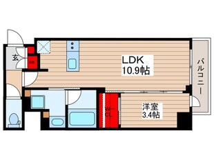 イプセ押上の物件間取画像